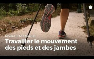 Mouvement des pieds et des jambes