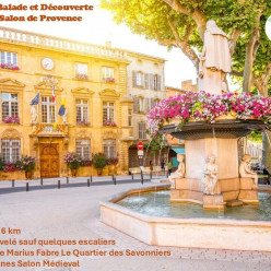 Balade et Découverte Salon de Provence du quartier des Savonniers au Salon médieval